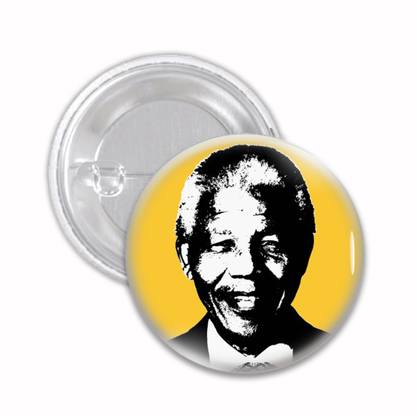 Nelson Rolihlahla Mandela Button