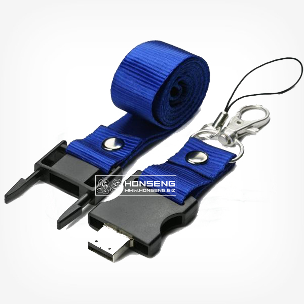 Usb Drive With Built in Lanyard