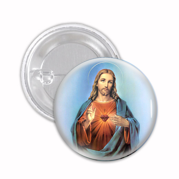 Jesus Button Badge